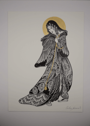 CAROLINE KARENINE - FEMME PAON